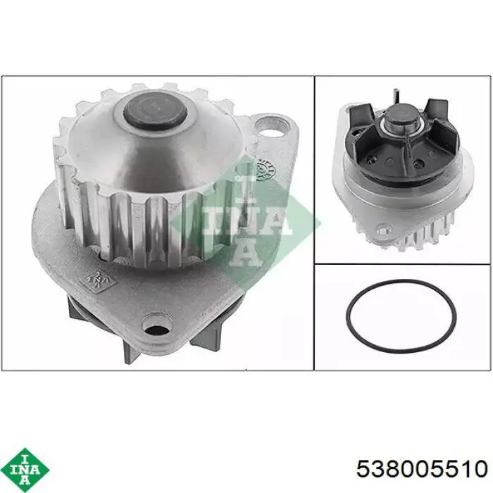 Pompa chłodząca wodna INA 538005510 cena, od 39,28 USD