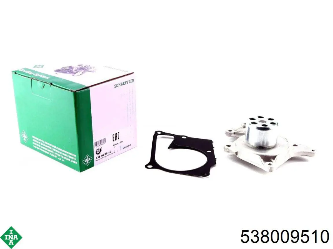 Do koszyka 538009510 INA Pompa chłodząca wodna