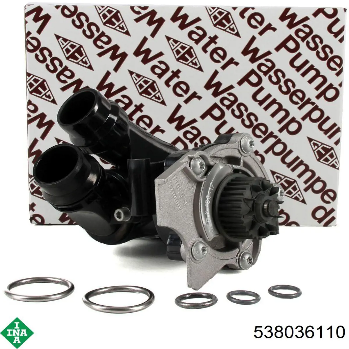 Do koszyka 538036110 INA Pompa chłodząca wodna