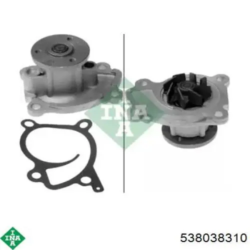 Pompa chłodząca wodna INA 538038310 cena, od 35,34 USD