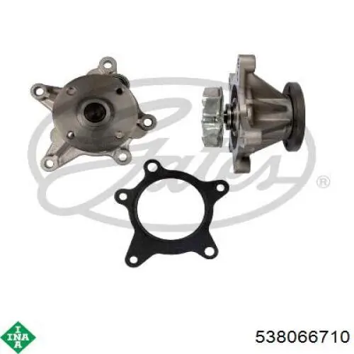 Pompa chłodząca wodna INA 538066710 cena, od 88,31 USD