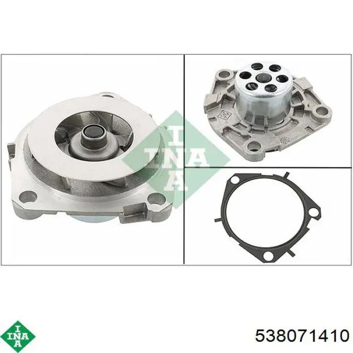 Pompa chłodząca wodna INA 538071410 cena, od 34,63 USD