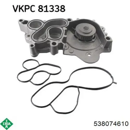 Pompa chłodząca wodna INA 538074610 cena, od 78,54 USD