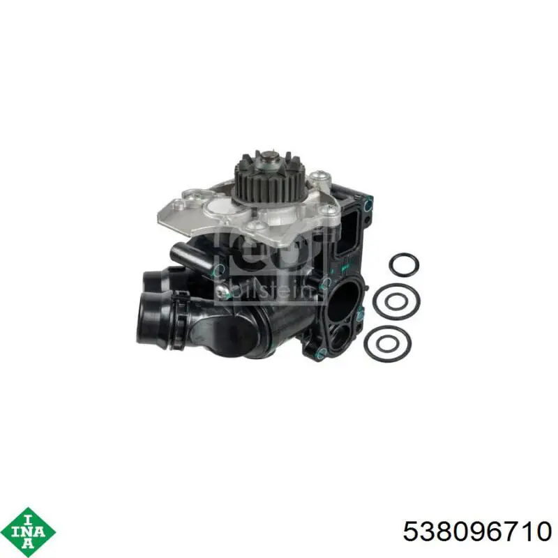 Pompa chłodzenia wodą, w komplecie z obudową INA 538096710 cena, od 59,08 USD