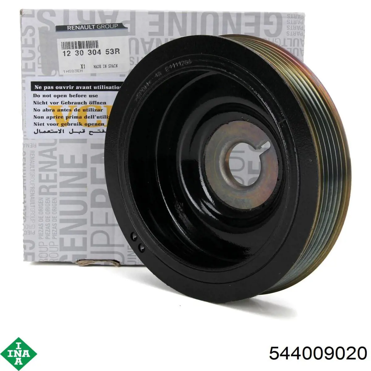 Koło pasowe wału korbowego INA 544009020 cena, od 104,54 USD