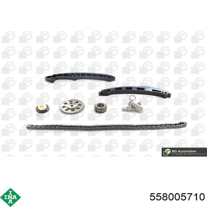 Łańcuch rozrządu, zestaw INA 558005710 cena, od 185,04 USD