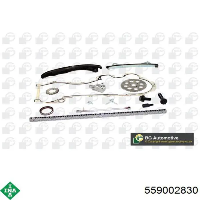 Łańcuch rozrządu, zestaw INA 559002830 cena, od 69,46 USD