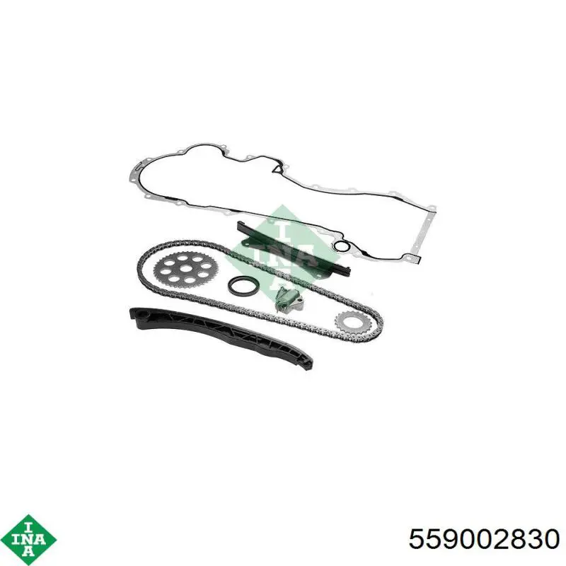 Do koszyka 559002830 INA Łańcuch rozrządu, zestaw
