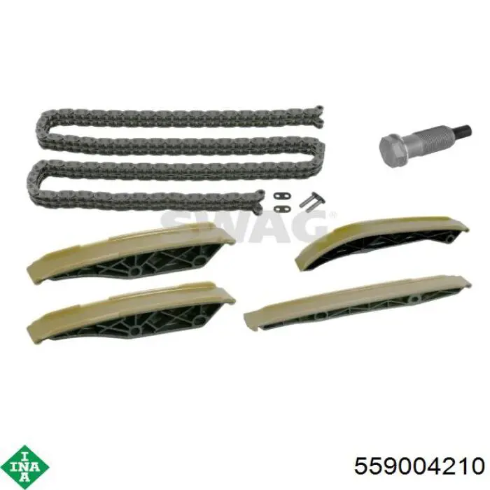 Łańcuch rozrządu, zestaw INA 559004210 cena, od 259,28 USD