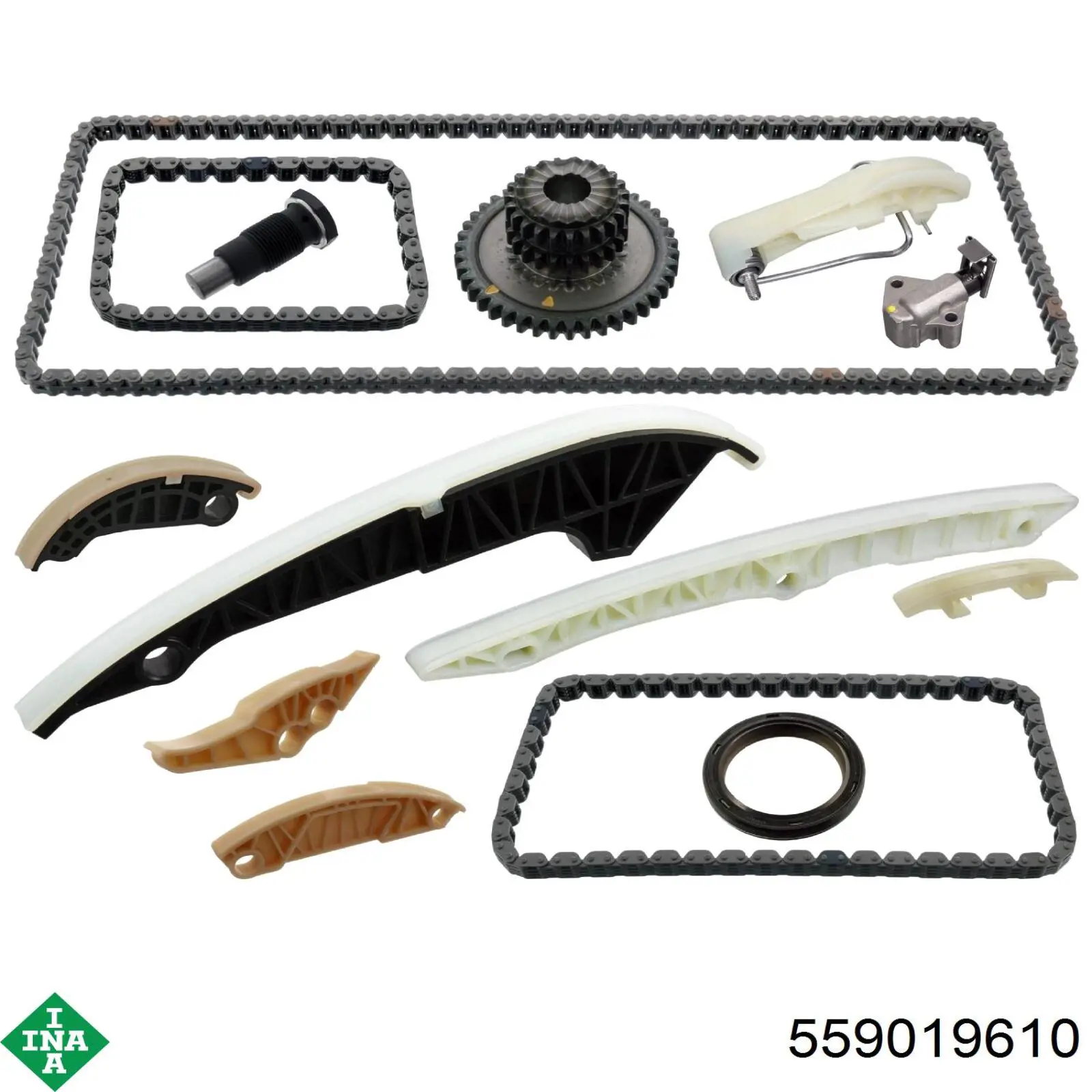 Łańcuch rozrządu, zestaw INA 559019610 cena, od 94,64 USD
