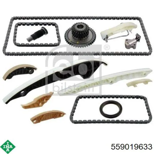 559019633 INA Łańcuch rozrządu, zestaw