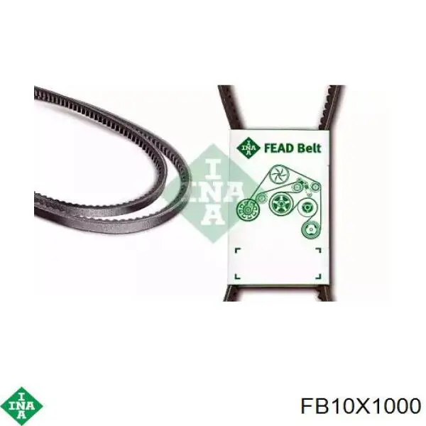 Pas napędowy mechanizmów INA FB10X1000 cena, od 7,42 USD