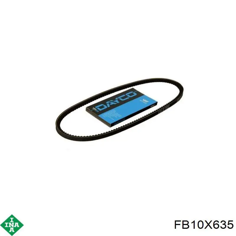 Pas napędowy mechanizmów INA FB10X635 cena, od 7,24 USD