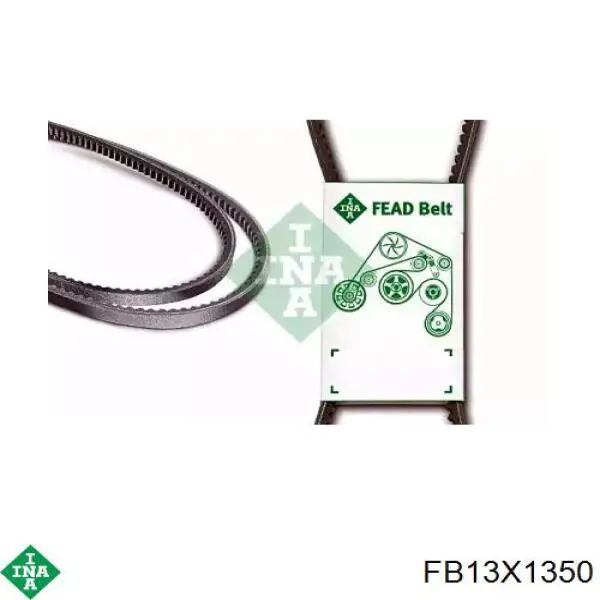 Pas napędowy mechanizmów INA FB13X1350 cena, od 12,11 USD