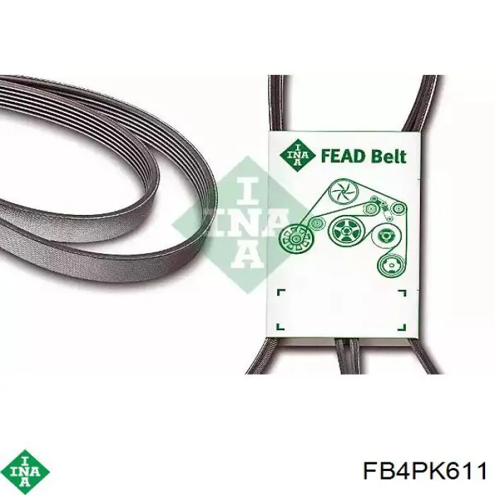 FB4PK611 INA Pas napędowy mechanizmów