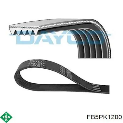 Do koszyka FB5PK1200 INA Pas napędowy mechanizmów