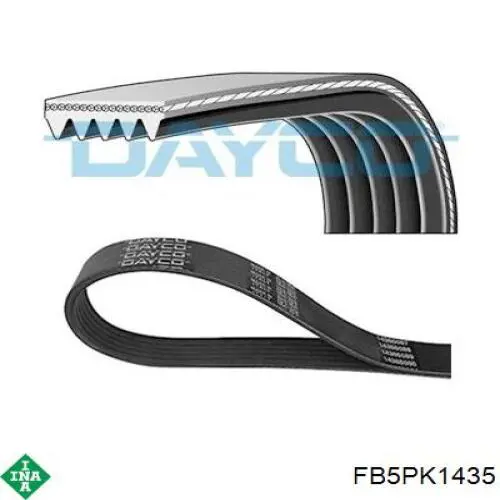 Pas napędowy mechanizmów INA FB5PK1435 cena, od 13,14 USD
