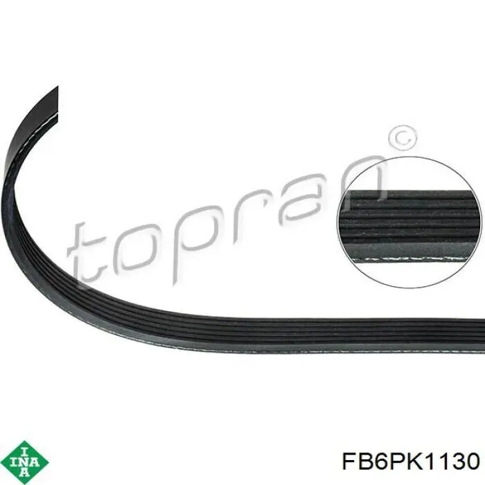Do koszyka FB6PK1130 INA Pas napędowy mechanizmów