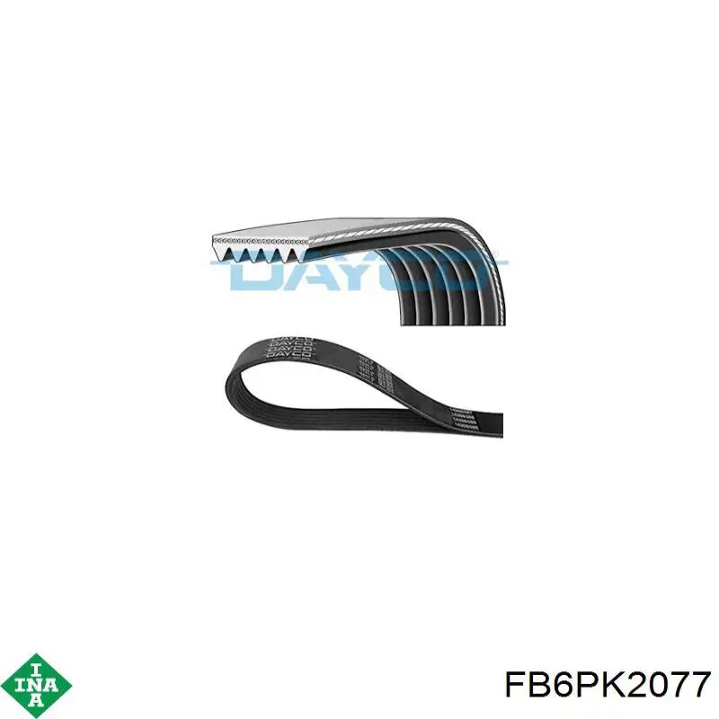 Pas napędowy mechanizmów INA FB6PK2077 cena, od 24,33 USD