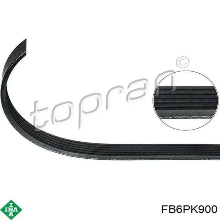 Pas napędowy mechanizmów INA FB6PK900 cena, od 12,06 USD
