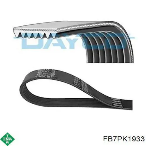 Pas napędowy mechanizmów INA FB7PK1933 cena, od 24,04 USD