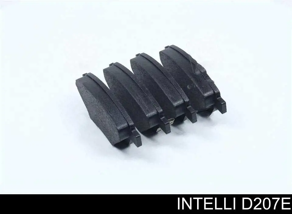 Klocki hamulcowe przednie tarczowe Intelli D207E cena, od 19,41 USD