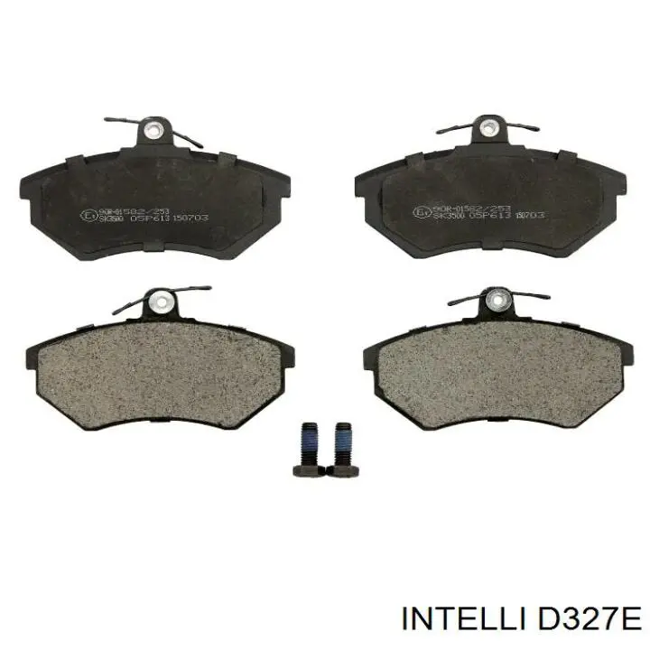 Do koszyka D327E Intelli Klocki hamulcowe przednie tarczowe