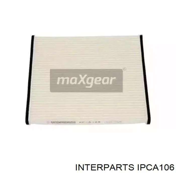 Do koszyka IPCA106 Interparts Filtr kabiny