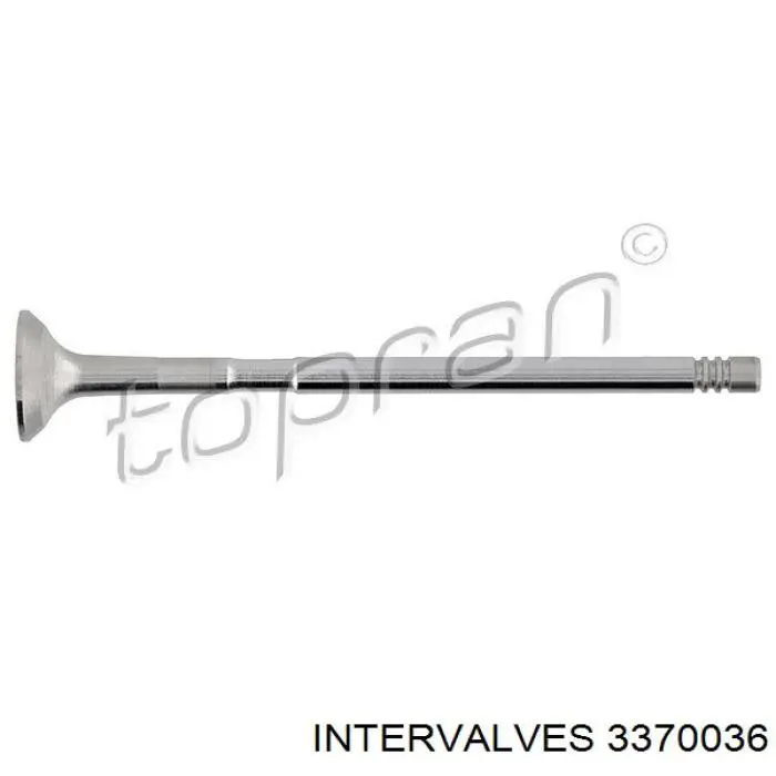 3370036 Intervalves zawór wydechowy