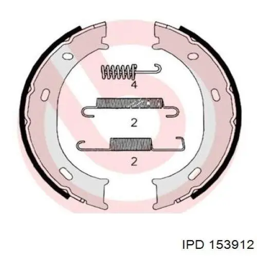 Napinacz paska napędowego 153912 IPD