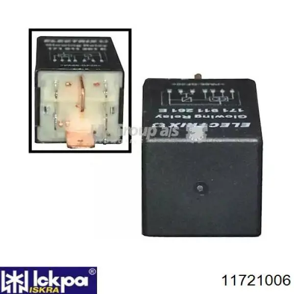 Świeca żarowa 11721006 Iskra