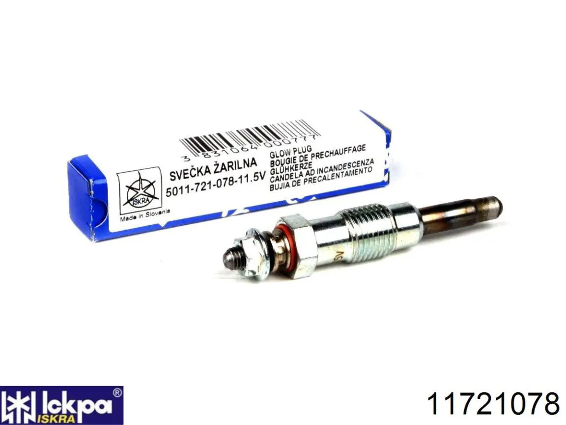 Świeca żarowa Iskra 11721078 cena, od 8,63 USD