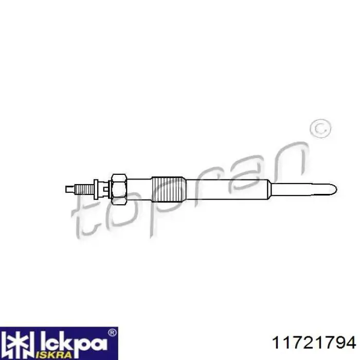 11721794 Iskra Świeca żarowa