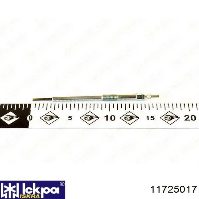 Świeca żarowa Iskra 11725017 cena, od 18,47 USD