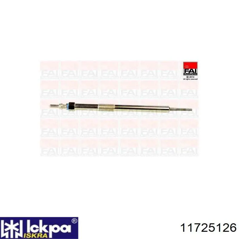 Świeca żarowa 11725126 Iskra