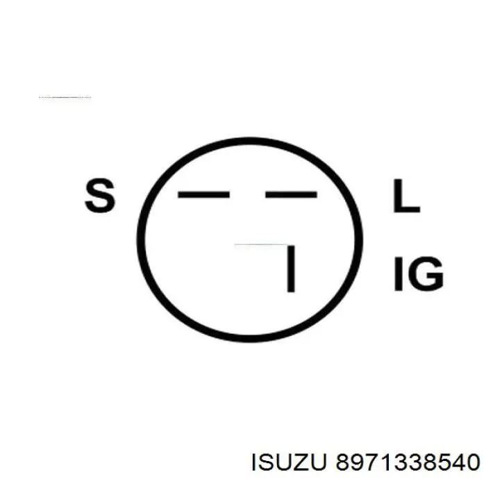 Alternator Isuzu 8971338540 cena, od 232,09 USD
