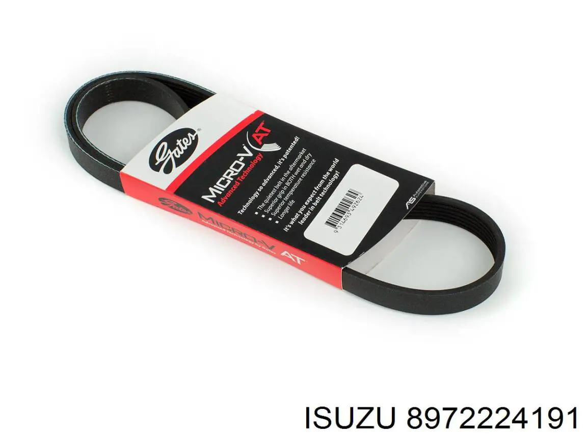 Pas napędowy mechanizmów Isuzu 8972224191 cena, od 6,71 USD