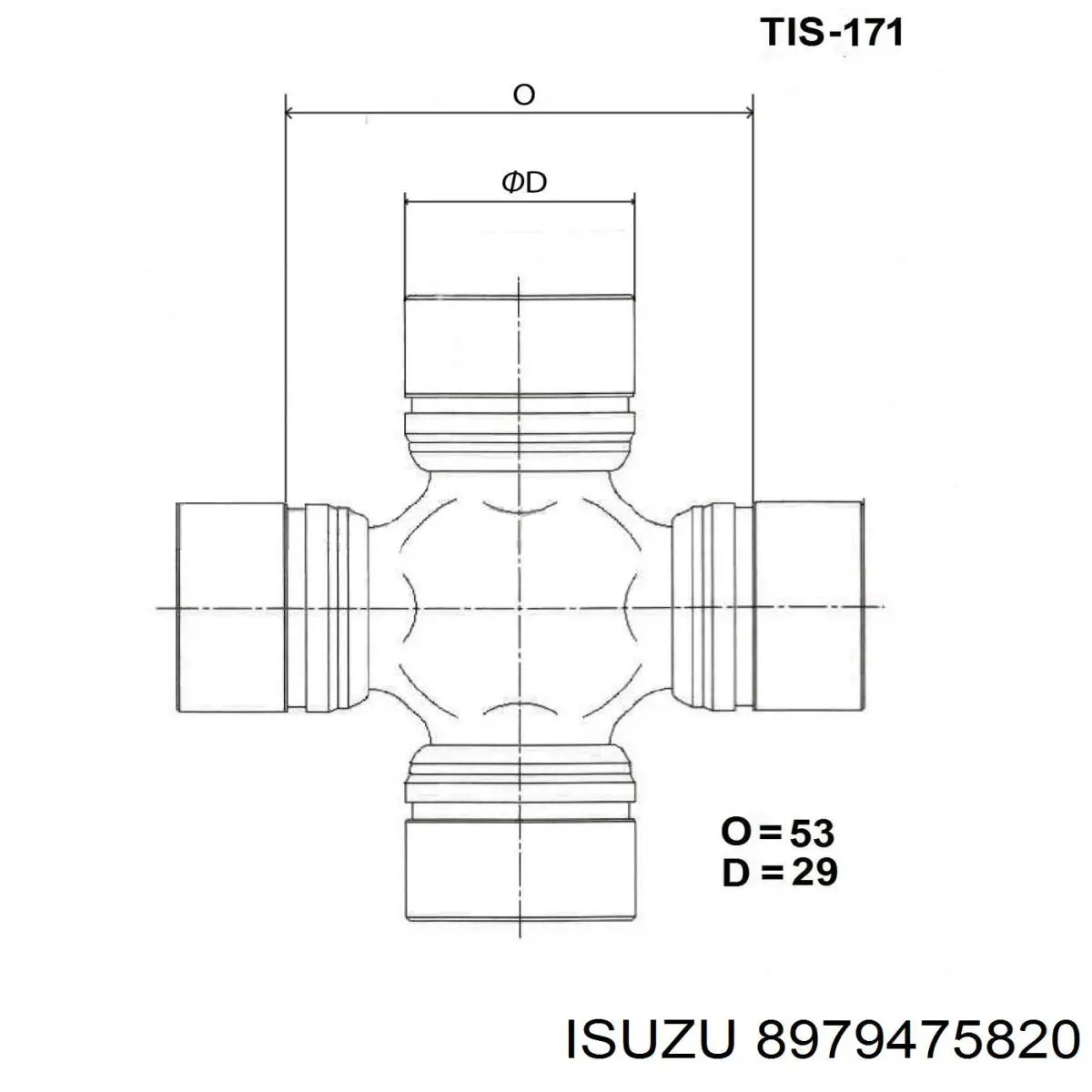  Isuzu 8979475820 cena, od 33,87 USD