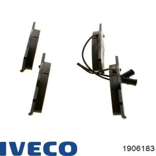 1906183 Iveco Klocki hamulcowe przednie tarczowe