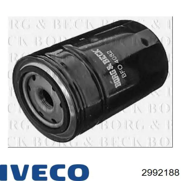 Do koszyka 2992188 Iveco Filtr oleju