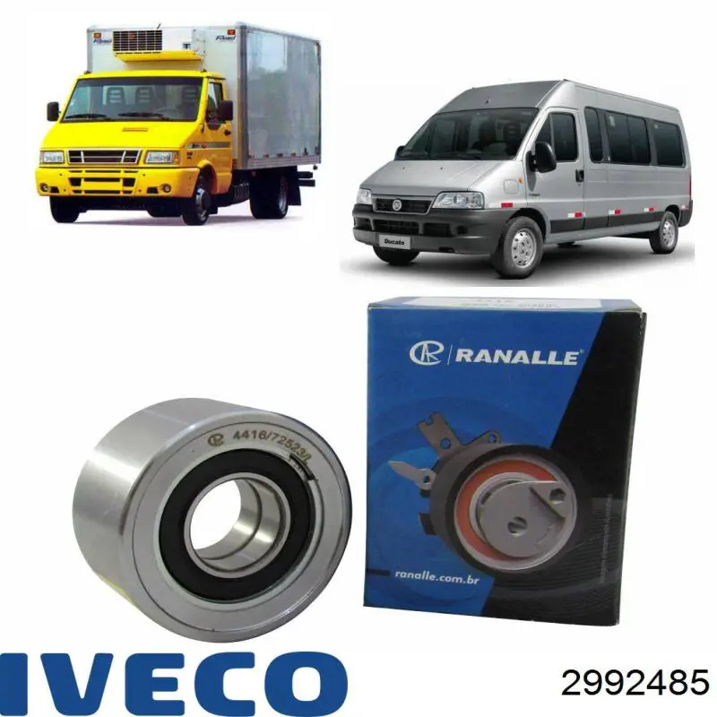 2992485 Iveco Pasek rozrządu, zestaw