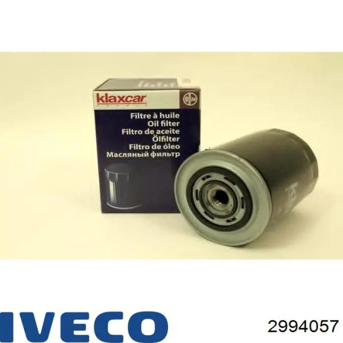 Do koszyka 2994057 Iveco Filtr oleju