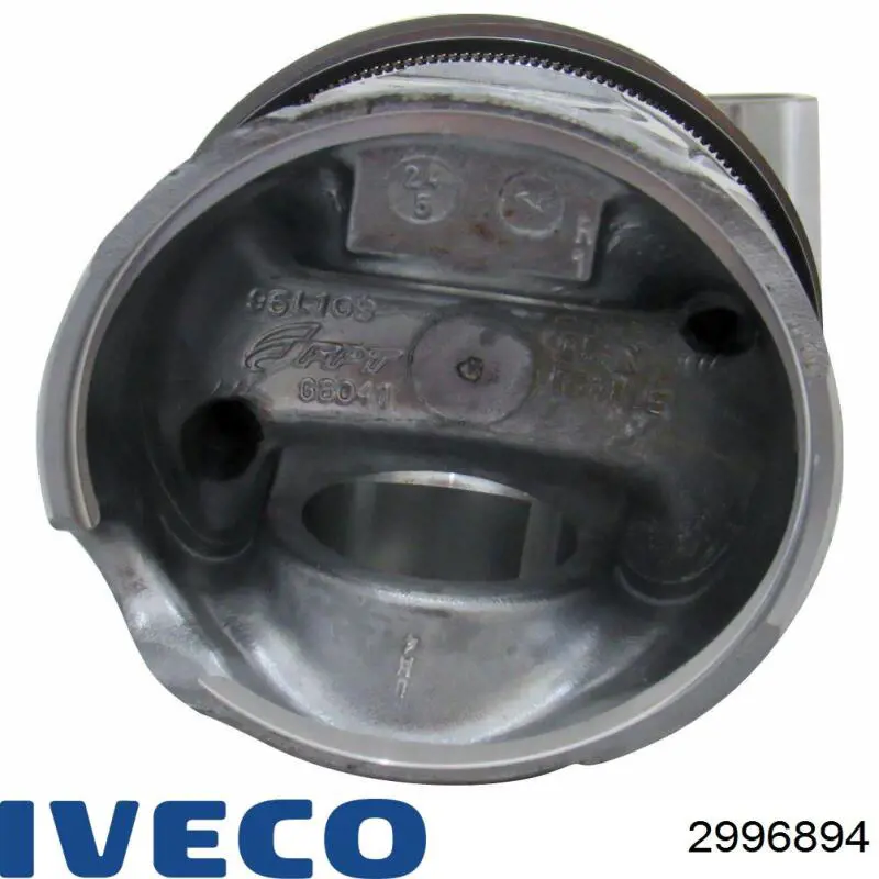 2996894 Iveco tłok, komplet do jednego cylindru, std