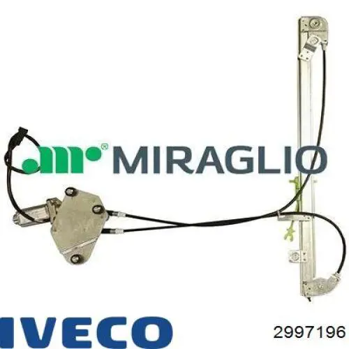 Mechanizm podnoszenia szyby drzwi przednich lewych Iveco 99487781 cena, od 63,39 USD