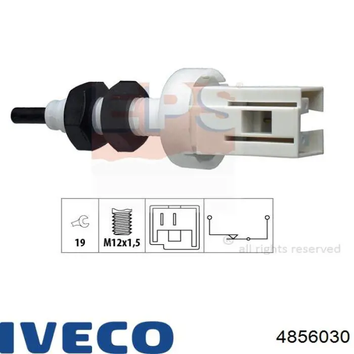 Czujnik włącznika świała stop Iveco 4856030 cena, od 6,95 USD