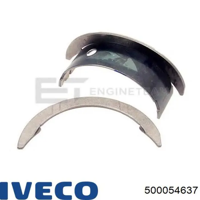 Panewki główne wału korbowego, zestaw, standardowe (STD) Iveco 2995574 cena, od 52,91 USD