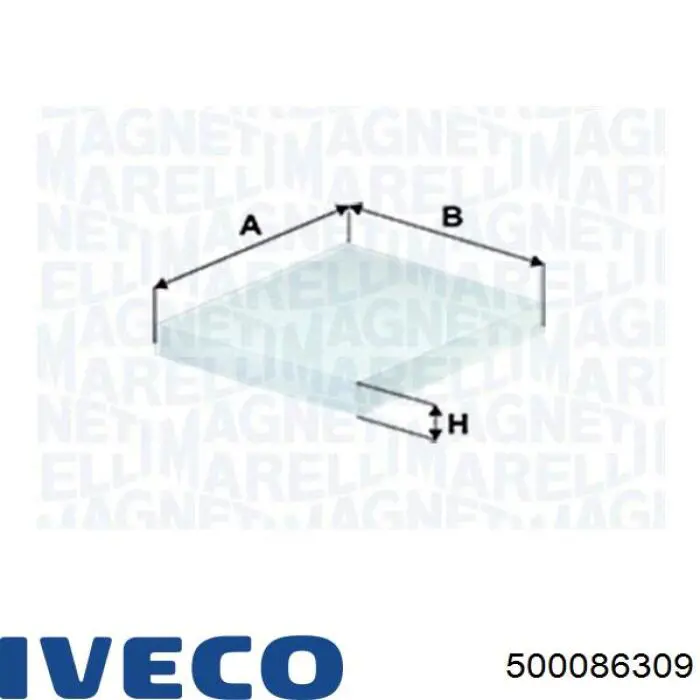 500086309 Iveco Filtr kabiny