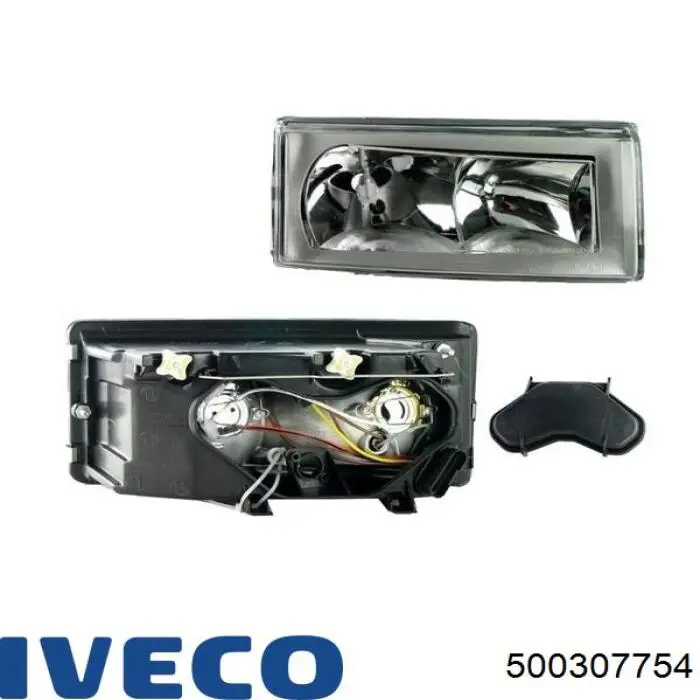 Do koszyka 500307754 Iveco Reflektor prawy