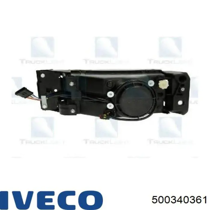 Reflektor prawy 500340361 Iveco