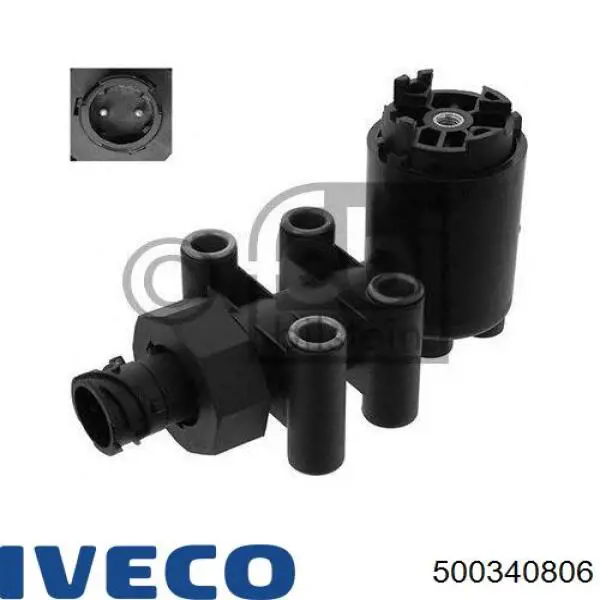 Czujnik poziomowania karoserii tylny 500340806 Iveco
